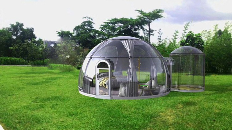 你知道嗎？火爆全網(wǎng)的星空房就是用改性PC塑料制作的