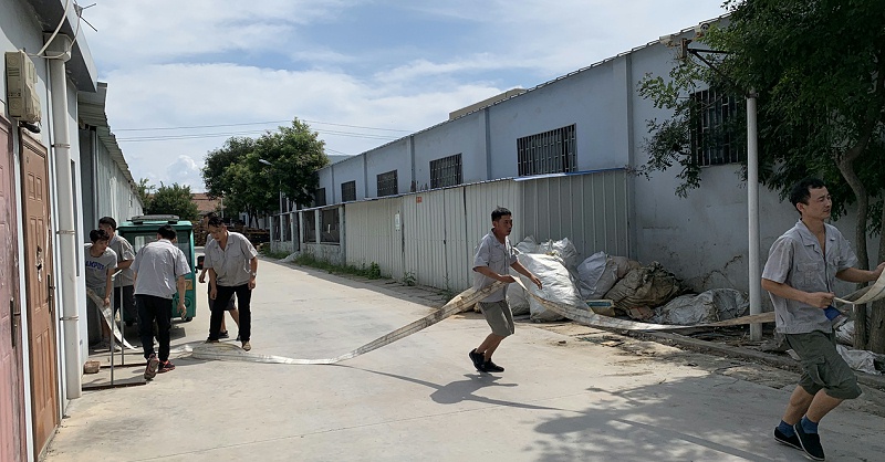 消防演習(xí)--中新華美改性塑料