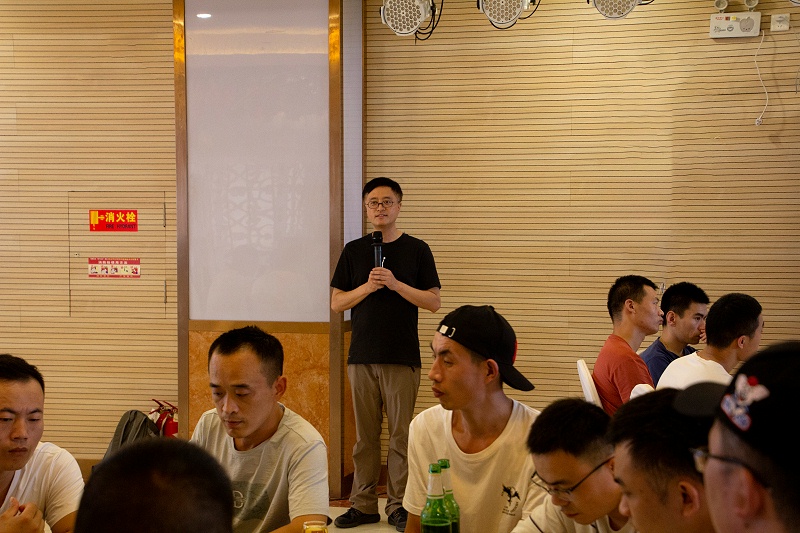 王總向大家分享膠東抗日戰(zhàn)場(chǎng)將領(lǐng)理琪、張玉華的紅色故事