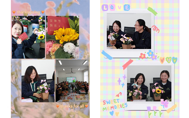 青島中新華美舉辦“3.8女神節(jié)”DIY插花活動(dòng)！